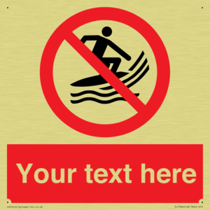 Custom No surf craft